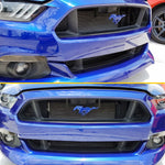 2015-2021 Mustang Pony Front Emblem Color Coded Ford Official Licensed