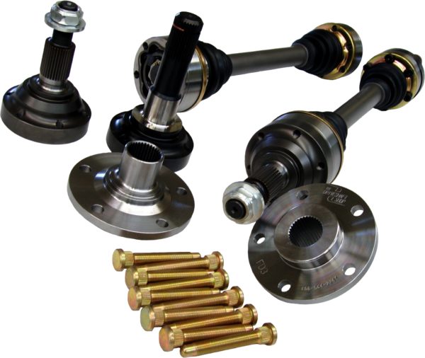 2001-2004 Mustang Cobra The Driveshaft Shop Pro-Level Axle / Hub Kit