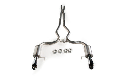 2015-2017 Mustang GT Roush Cat-Back Exhaust with Black Tips Coupe