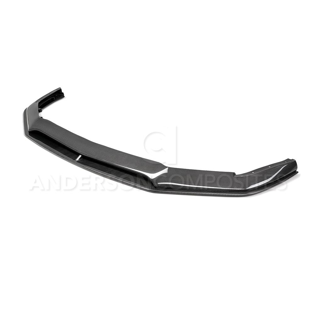 2018-2023 FORD MUSTANG TYPE-AR CARBON FIBER FRONT CHIN SPLITTER (PP1)