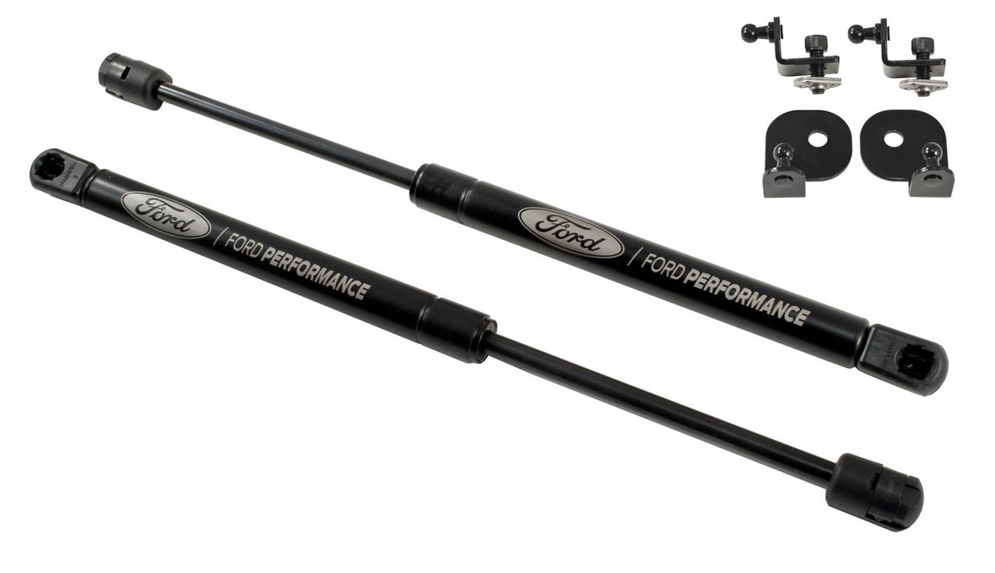 2015-2023 Mustang Ford Performance Hood Strut Kit W/ Ford Performance Logo