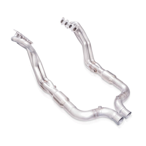 2015-2023 Mustang GT 1 7/8" Stainless Power Long Tube Headers Catted Aftermarket Connect