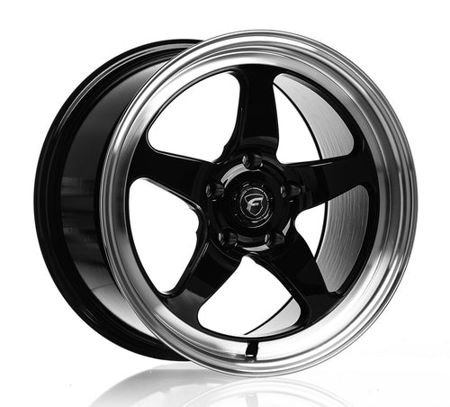 2005-2014 Mustang Forgestar D5 Gloss Black 15x10