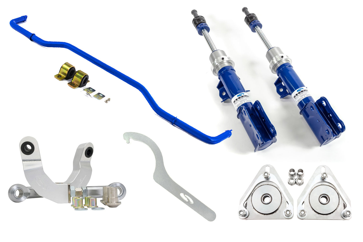2015-2023 Mustang EcoBoost/V6/GT Steeda Steeda Stage 3 Drag Pack Suspension Kit
