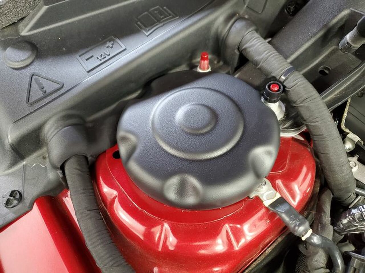 2015-2023 Mustang JLT Strut Covers Textured Black