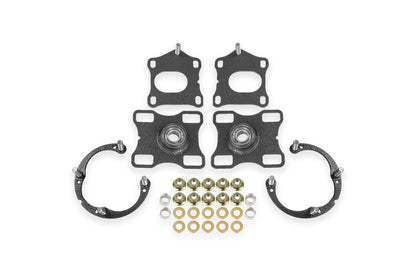 BMR Suspension 11-14 Ford Mustang Caster/Camber Plates - Black Hammertone