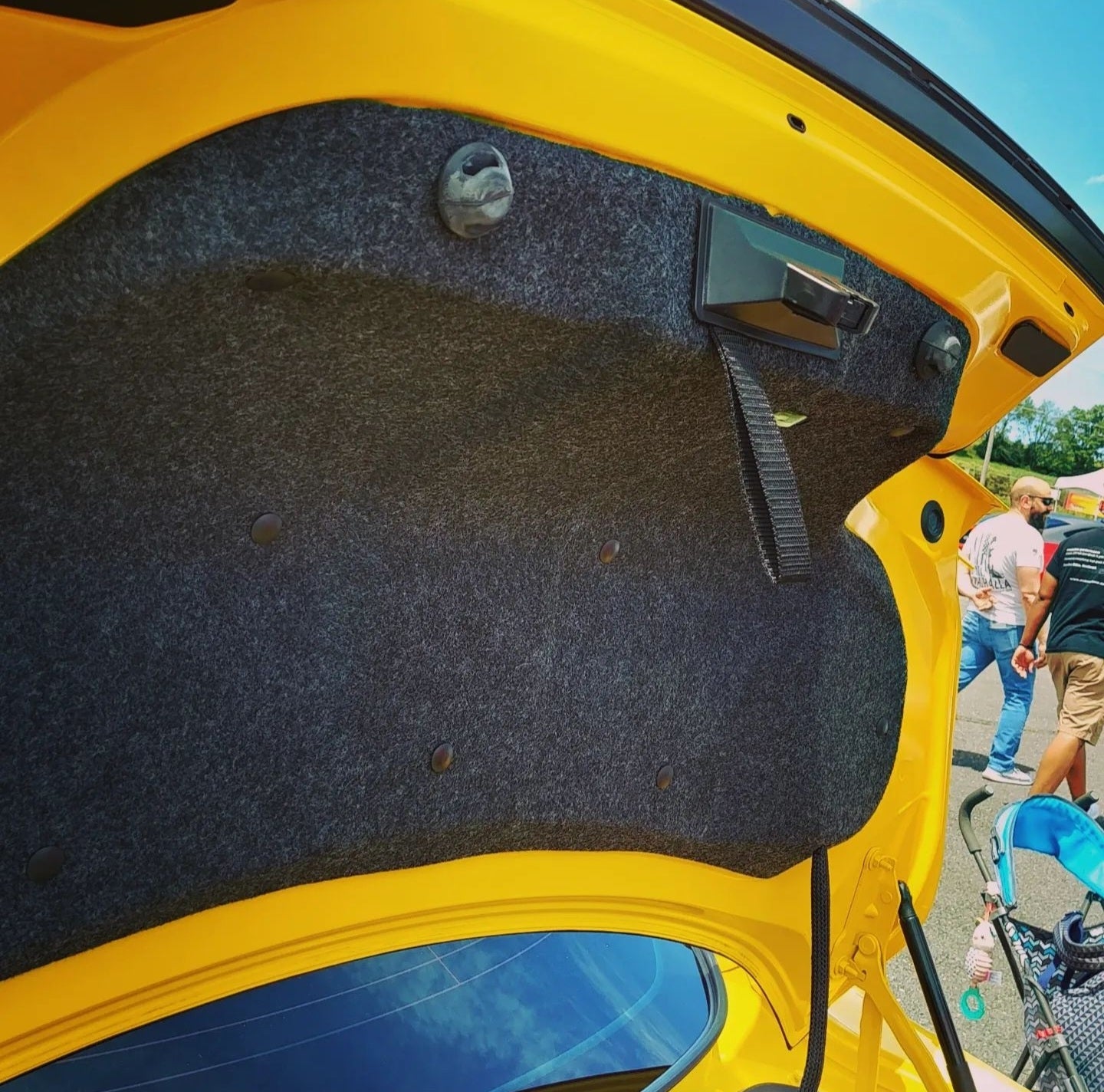 2005-2026 Ford Mustang Trunk Pull Strap