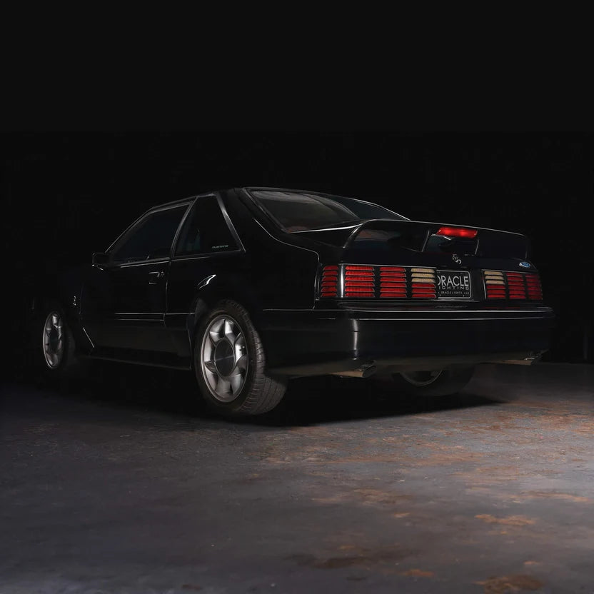 1987-1993 Mustang GT Oracle Dynamic Sequential Retro LED Taillight Conversion Kit