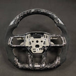 2024-2025 Mustang CUSTOM Carbon Fiber Steering Wheel - Forged Carbon Fiber