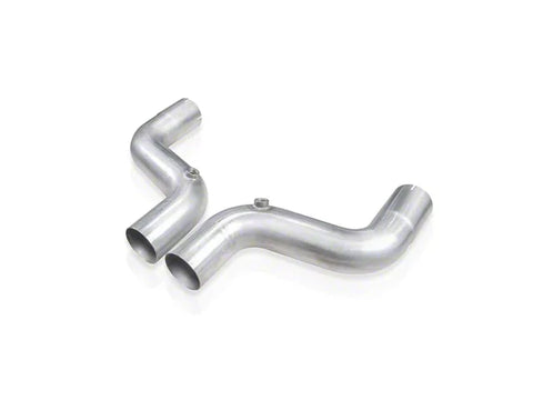 2015-2025 Mustang GT, Dark Horse w/ Stainless Power or Works Long Tube Headers Stainless Works Header Lead Pipe Kit; Performance Connect