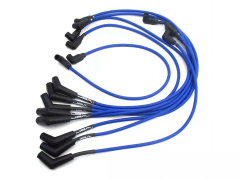 1979-1993 5.0L Mustang JBA 8mm Ignition Wires; Blue