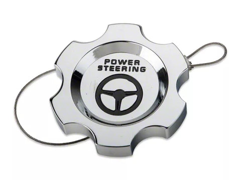 2005-2010 Modern Billet Power Steering Cap; Chrome