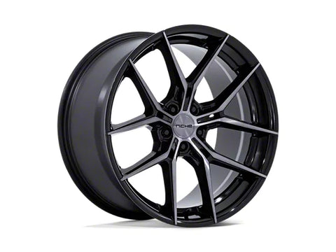 1994-2025 Niche Prodigy 5 Gloss Black with Dark Tinted Clear Wheel; 19x8.5; 35mm Offset