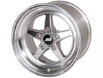 1994-2025 JMS Avenger Series Polished Wheel; Front Only; 17x4.5; -24.75mm Offset