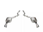 2024-2025 Mustang GT Convertible w/o Active Exhaust Corsa Performance Sport Axle-Back Exhaust with Polished Tips