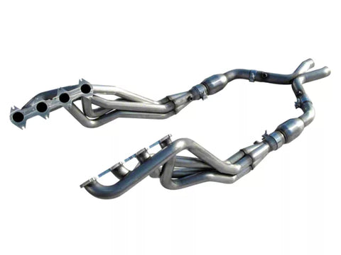 2005-2010 American Racing Headers 1-5/8-Inch Long Tube Headers with Catted X-Pipe