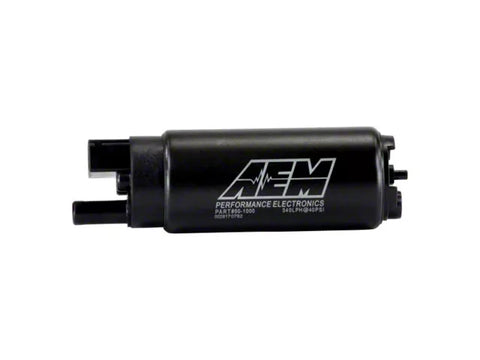 AEM Electronics 340LPH High Flow In-Tank Fuel Pump; Offset Inlet