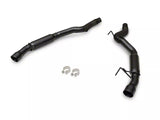 2024-2025 Mustang GT w/o Active Exhaust Flowmaster Outlaw Axle-Back Exhaust System with Black Tips