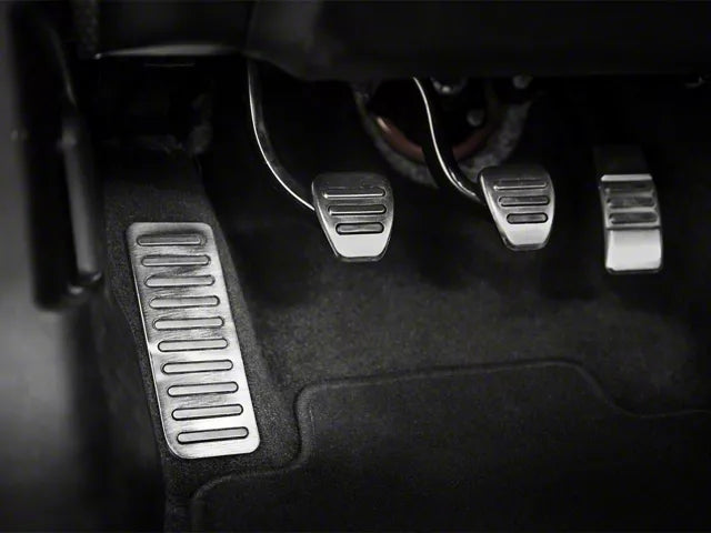 2015-2023 Mustang SpeedForm Dead Pedal Cover; Polished
