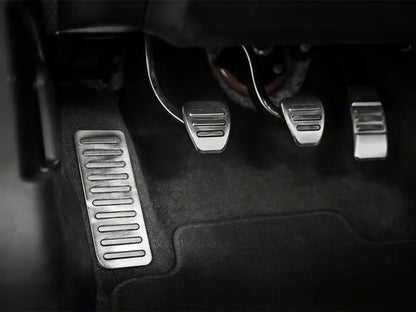 2015-2023 Mustang SpeedForm Dead Pedal Cover; Polished