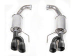 2024-2025 w/o Active exhaust Roush Axle-Back Exhaust with Black Tips