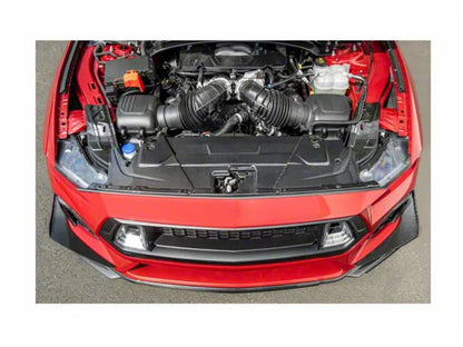 2024-2025 Mustang Radiator Cover; Carbon Fiber