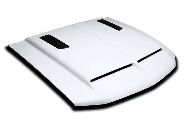 2010-2012 Mustang Cervinis Ram Air Hood W/ Louvers