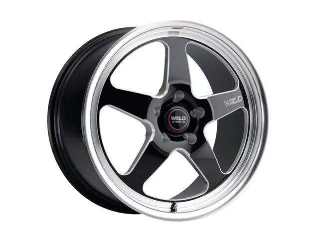 2005-2025 WELD Street Performance Ventura Gloss Black Milled Wheel; 19x9; 35mm Offset