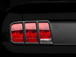 2005-2009 Tail Light Trim; Matte Black