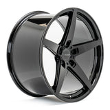 2005-2025 Mustang Velgen Classic5 V2 Gloss Black Wheel 20x10.5