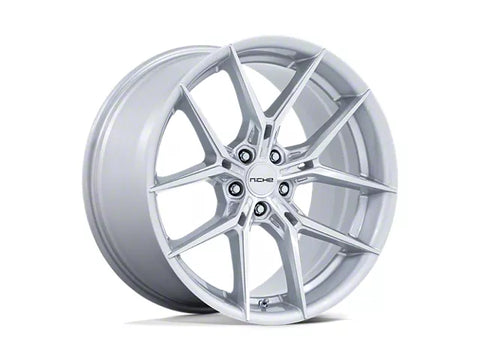 1994-2025 Niche Prodigy 5 Silver with Machined Face Wheel; 19x8.5; 35mm Offset