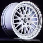 Jnc Wheel JNC001 White Machined Lip