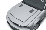 2005-2009 Mustang Cervinis Type 4 Ram Air Hood w/ Billet Heat Extractors