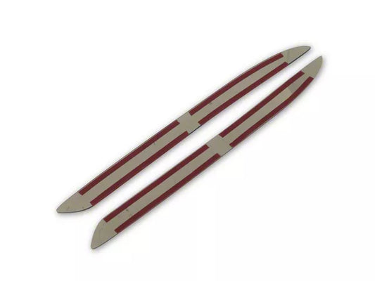 2024-2025 Mustang SpeedForm Rear Bumper Reflector Covers; Smoked