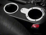 2001-2004 SpeedForm Modern Billet Cup Holder Bezel; Polished