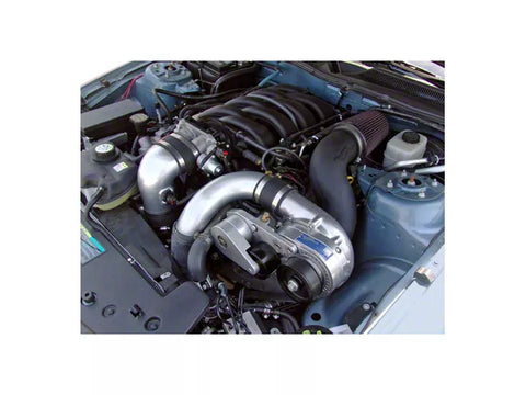 2005-2010 Procharger High Output Intercooled Supercharger Complete Kit with P-1SC-1; Satin Finish