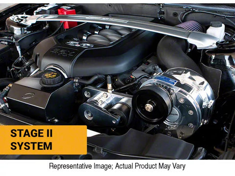 2011-2014 Procharger Stage II Intercooled Supercharger Complete Kit with i-1; Polished Finish