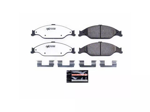 1999-2004 PowerStop Z26 Street Performance Carbon-Fiber Ceramic Brake Pads; Front Pair