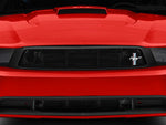 2010-2012 Cervini's Upper Billet Grille with Tri-Bar Pony Logo; Black