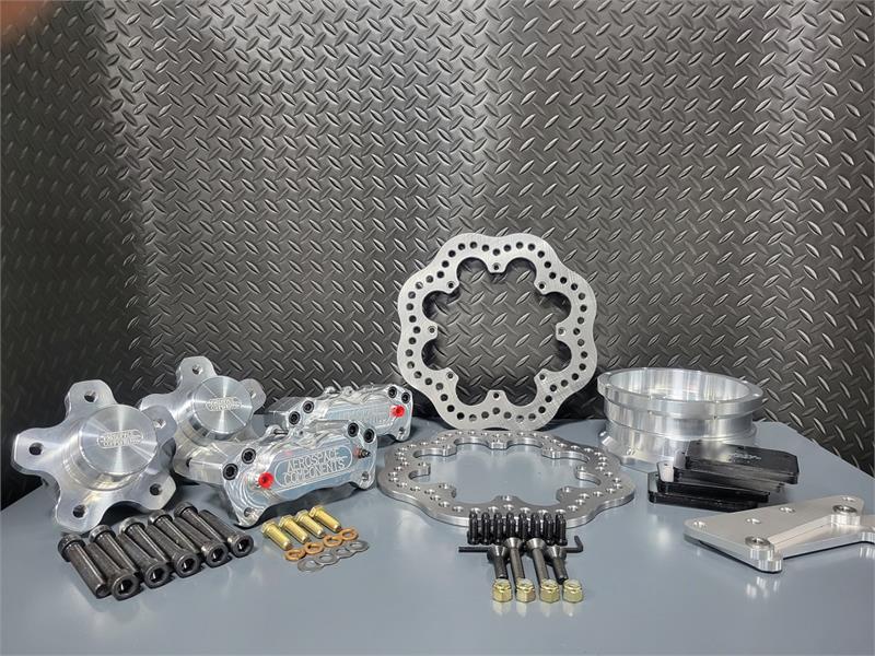 4 Piston Pro-Lite Complete Brake Package 15-21 Mustang - Aerospace Components