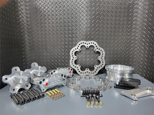 4 Piston Pro-Lite Complete Brake Package 15-21 Mustang - Aerospace Components