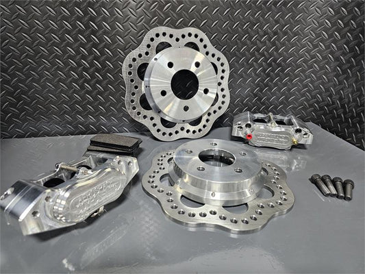 2024-2026 Mustang Dark Horse/ Performance Package Direct Bolt on Rear Pro-Lite Drag Race Brake Kit - Aerospace Components