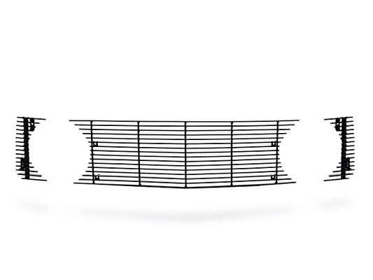 2005-2009 Modern Billet Pony Delete Grille; Black