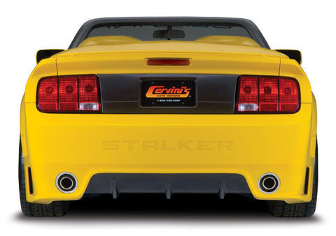 2005-2009 Cervini's Stalker Rear Bumper; Unpainted