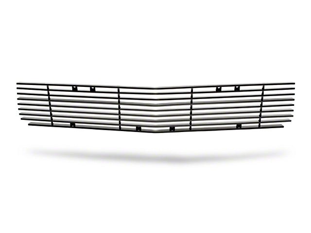 2005-2009 Mustang Modern Billet Retro Grille; Black