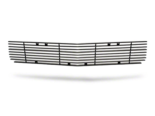 2005-2009 Mustang Modern Billet Retro Grille; Black