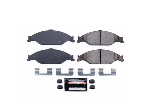 1999-2004 PowerStop Z23 Evolution Sport Carbon-Fiber Ceramic Brake Pads; Front Pair