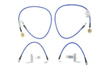 2024-2025 Steeda Mustang GT PP/Brembo Package Braided Stainless Brake Line Kit