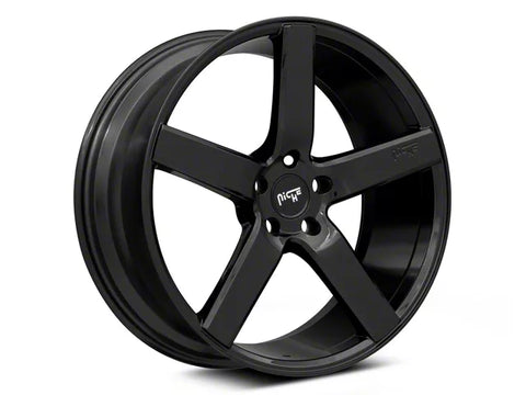 2005-2025 Niche Milan Gloss Black Wheel; 20x8.5; 35mm Offset