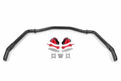 2005-2014 BMR 4-Hole Adjustable Front Sway Bar; Black Hammertone